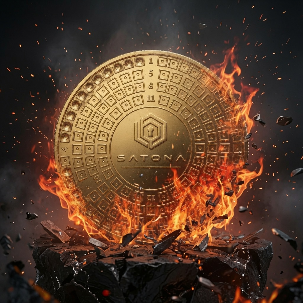 Brass plate exposed to fire